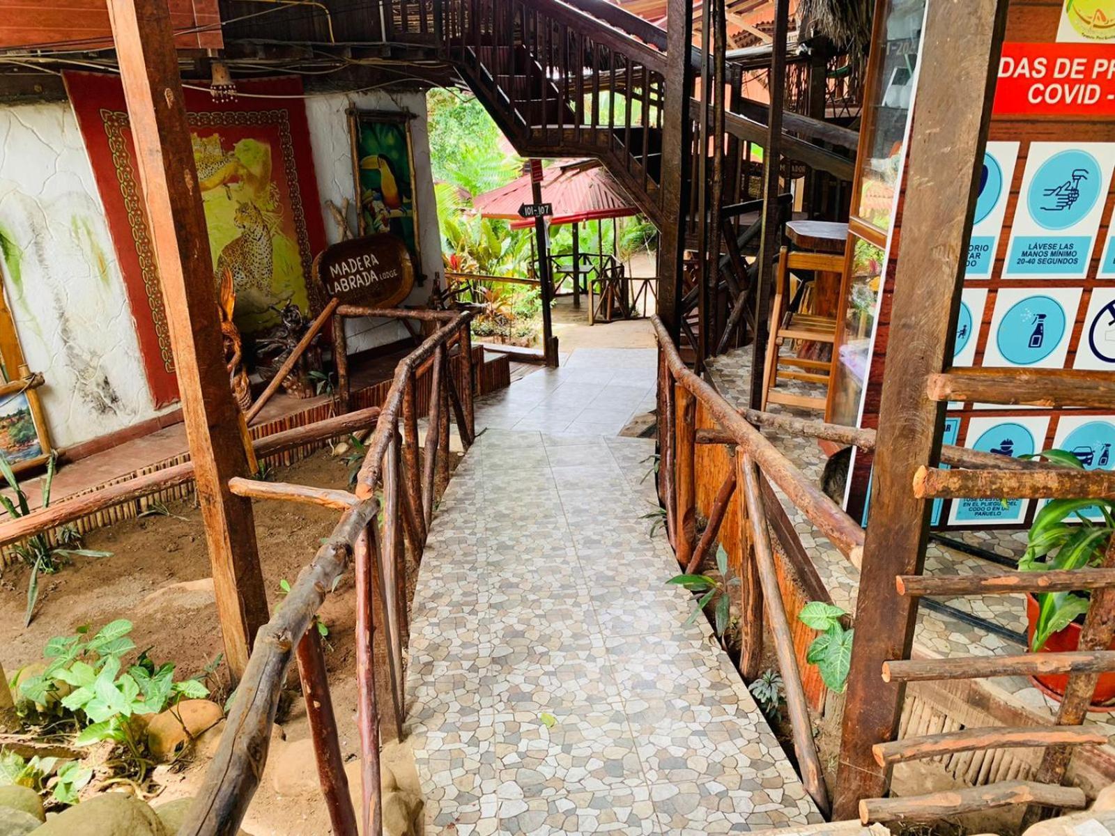 Madera Labrada Lodge Ecologico Tarapoto Eksteriør billede