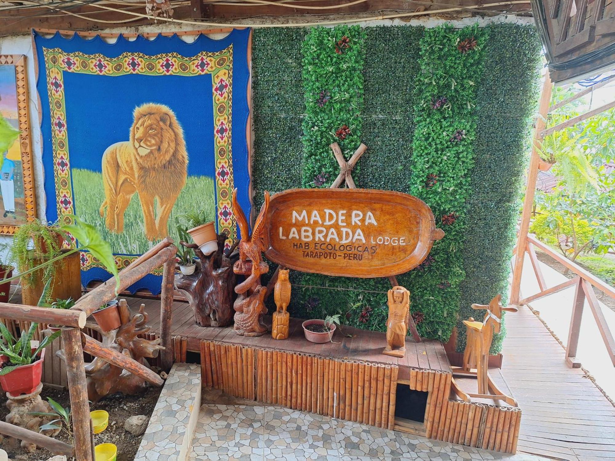 Madera Labrada Lodge Ecologico Tarapoto Eksteriør billede